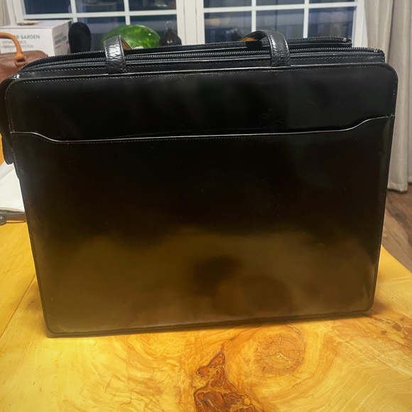 Moschino Black Patent Leather Bag - Picture 2 of 2